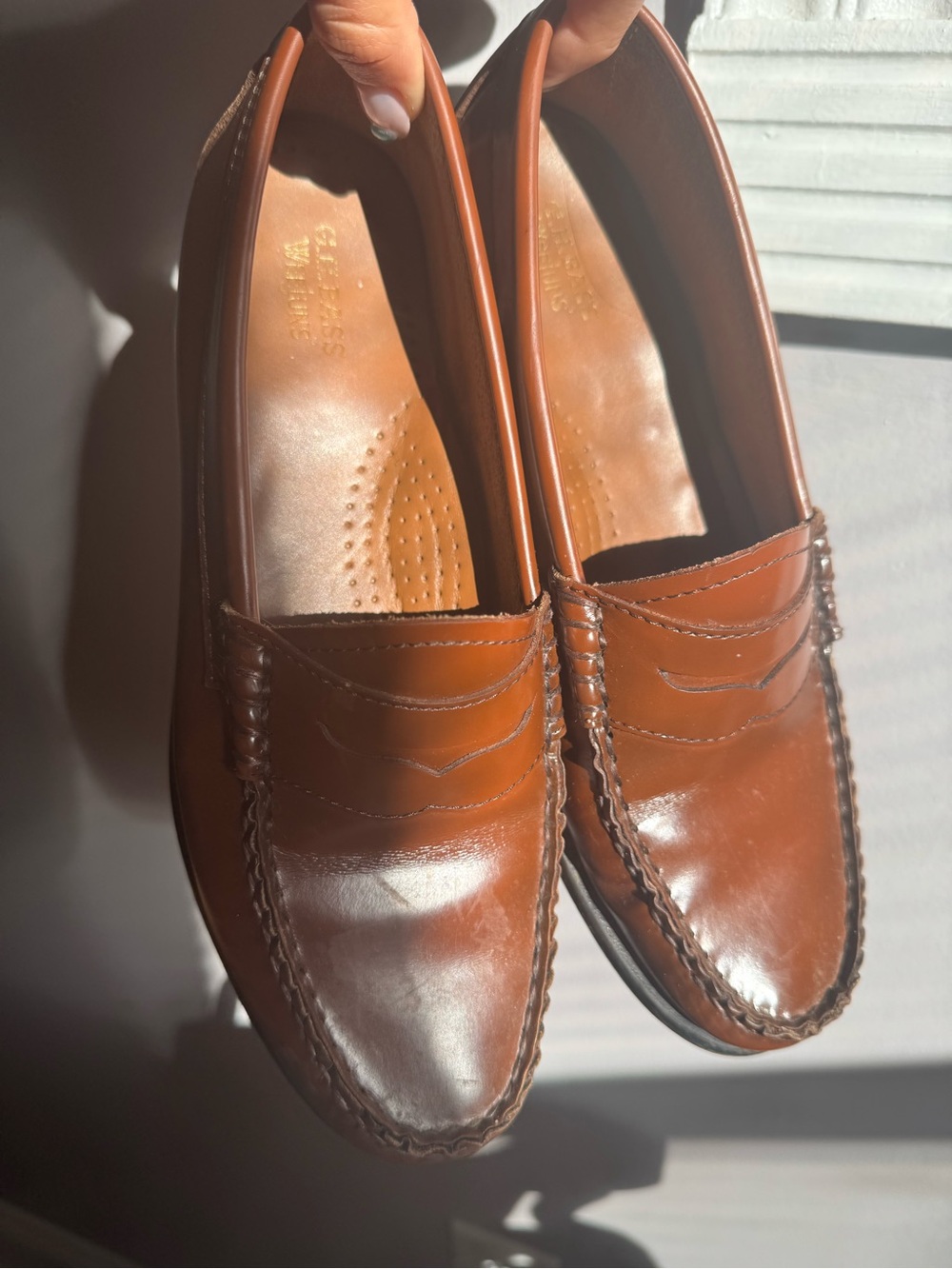 G.H. Bass & Co. Women's Tan Penny Loafers